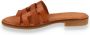 Hee! Dames Slipper Cognac COGNA - Thumbnail 14