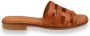 Hee! Dames Slipper Cognac COGNA - Thumbnail 17