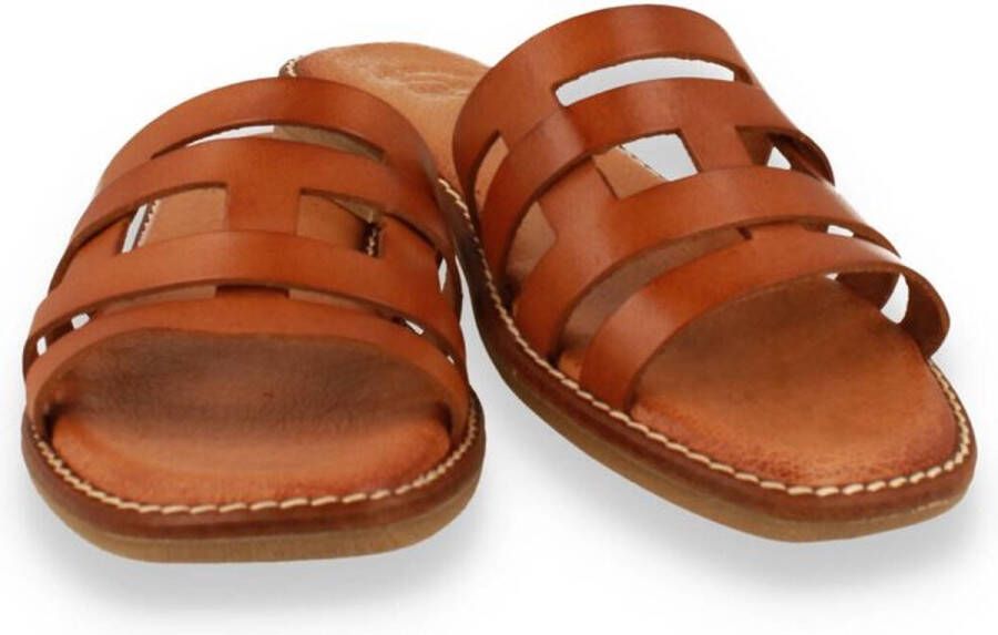 Hee! Dames Slipper Cognac COGNA