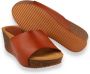 Hee! Dames Slipper Cognac COGNA - Thumbnail 4