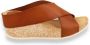 Hee! Dames Slipper Cognac COGNA - Thumbnail 8