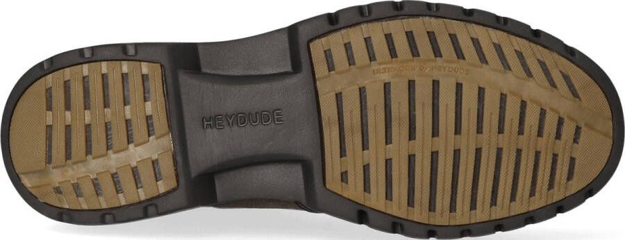 Hey Dude Chelsea boots Scott Grip suede bruin Heren