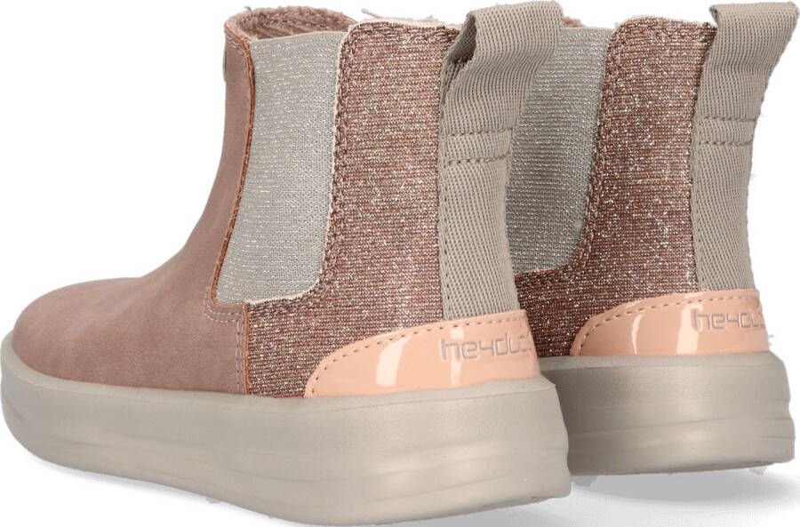 Hey Dude HEYDUDE Aurora Youth Kids Chelsea Boots Antique Rose | Roze | Gerecycled Leer - Foto 6