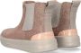 Hey Dude HEYDUDE Aurora Youth Kids Chelsea Boots Antique Rose | Roze | Gerecycled Leer - Thumbnail 6