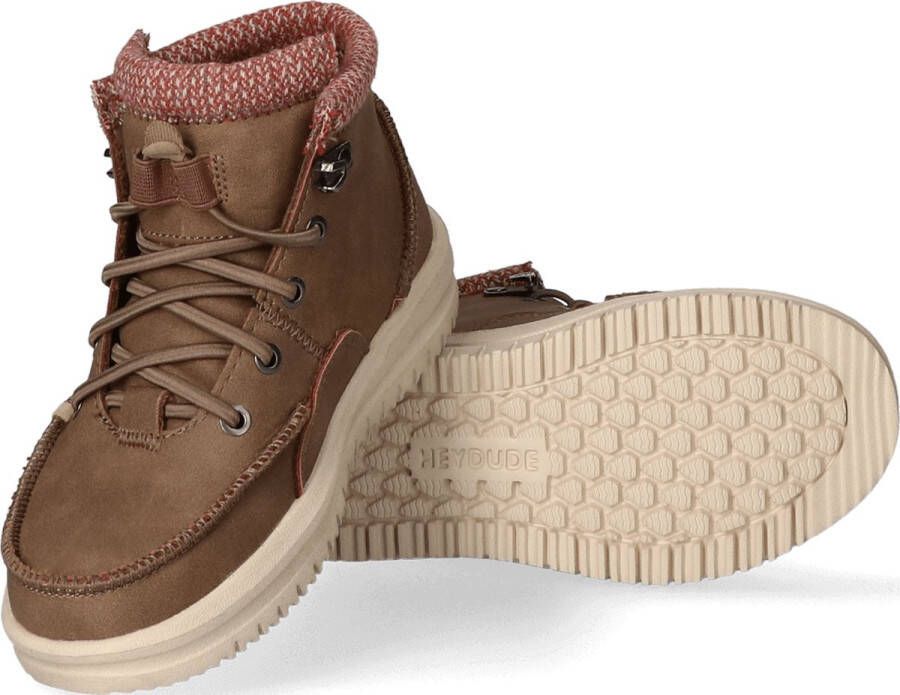 Hey Dude HEYDUDE Bradley Youth Boots Brown | Bruin | Gerecycled Leer - Foto 2