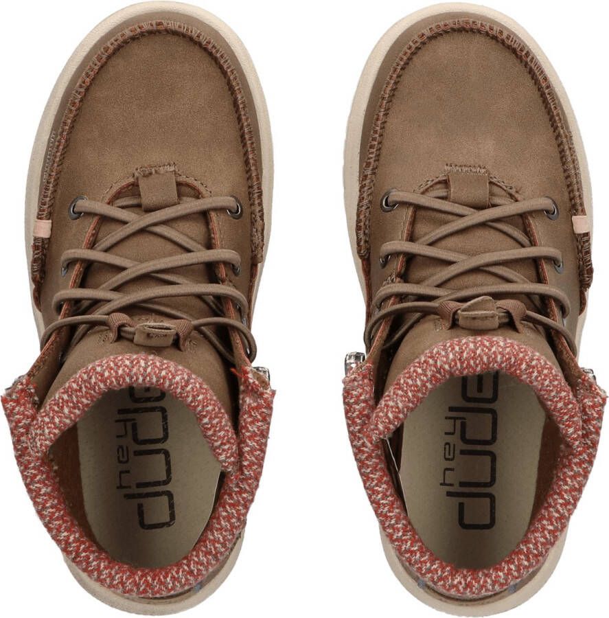Hey Dude HEYDUDE Bradley Youth Boots Brown | Bruin | Gerecycled Leer - Foto 6