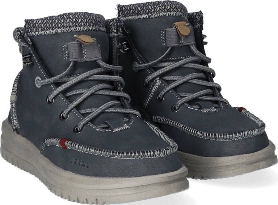 Hey Dude HEYDUDE Bradley Youth Boots Deep Blue | Gerecycled Leer | Blauw Grijs - Foto 3