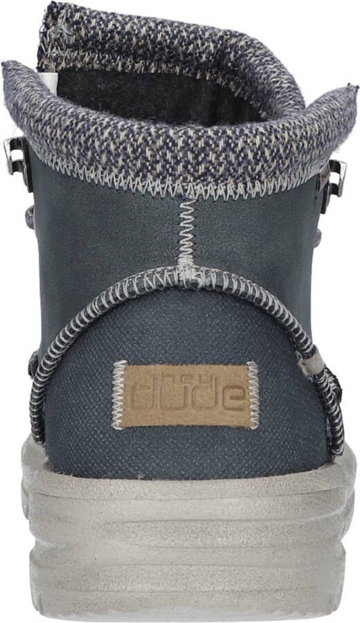 Hey Dude HEYDUDE Bradley Youth Boots Deep Blue Blauw Gerecycled Leer