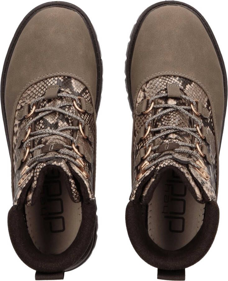 Hey Dude HEYDUDE Tonya Eco Shield Dames Veterboots Chocolate | Bruin | Nylon - Foto 6