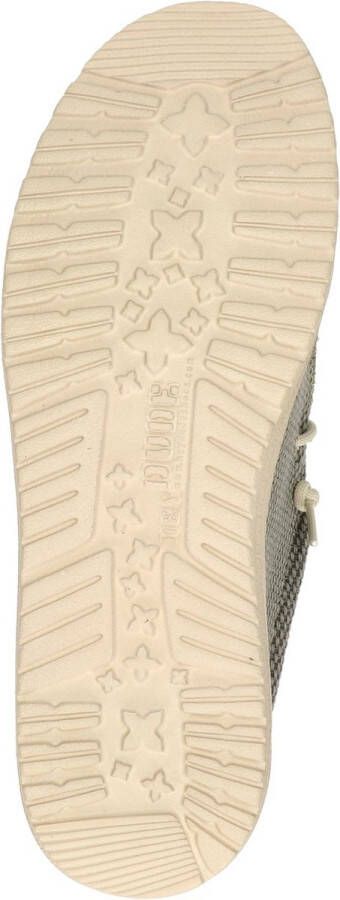 Hey Dude HEYDUDE Wally Braided Instappers groen Canvas