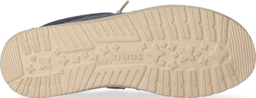 Hey Dude HEYDUDE Wally Braided Sneakers blauw Canvas Heren