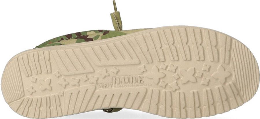 HEYDUDE Wally Camouflage Heren Instappers Multi Camo