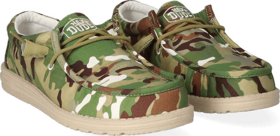 HEYDUDE Wally Camouflage Heren Instappers Multi Camo