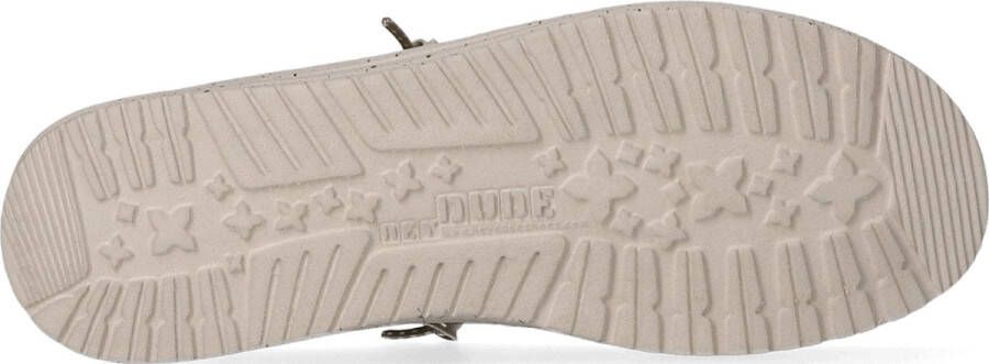 Hey Dude HEYDUDE Heren schoenen Wally Sox Triple Needle Beige - Foto 4