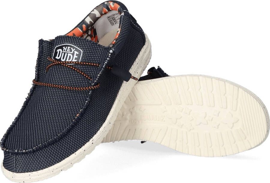 Hey Dude HEYDUDE Wally SOX Sneakers blauw Canvas