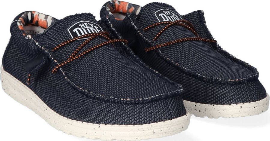 Hey Dude HEYDUDE Wally SOX Sneakers blauw Canvas