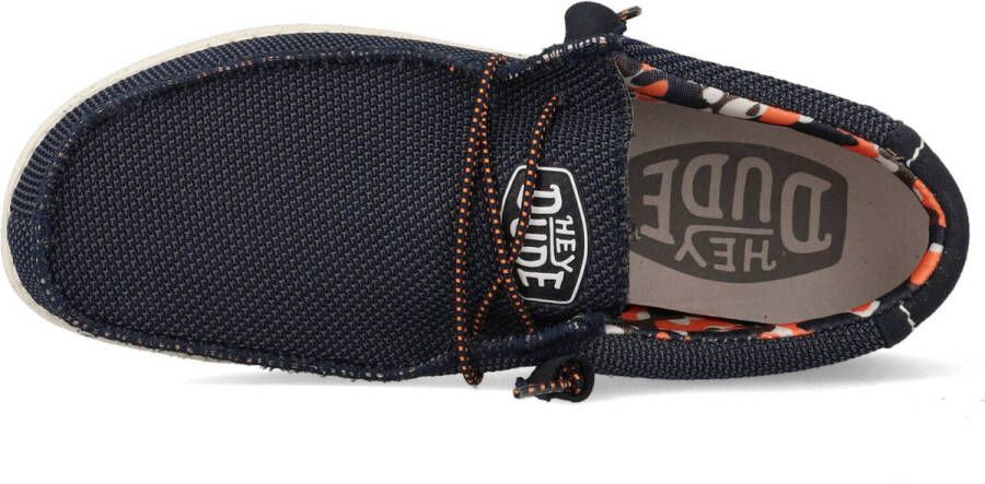 Hey Dude HEYDUDE Wally SOX Sneakers blauw Canvas