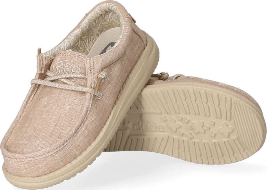 Hey Dude HEYDUDE Wally Youth Jongens Instappers Basic Beige