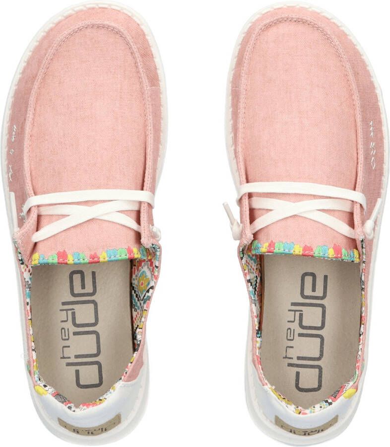 Hey Dude HEYDUDE Wendy Boho dames instapschoenen Roze