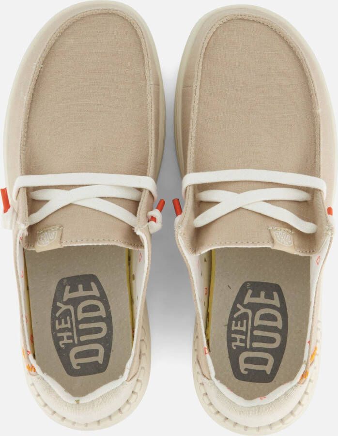Hey Dude HEYDUDE Dames schoenen Wendy Rise Chambray Sandshell - Foto 4