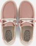 Hey Dude HEYDUDE Wendy Rise Veterschoenen roze Canvas Dames - Thumbnail 8