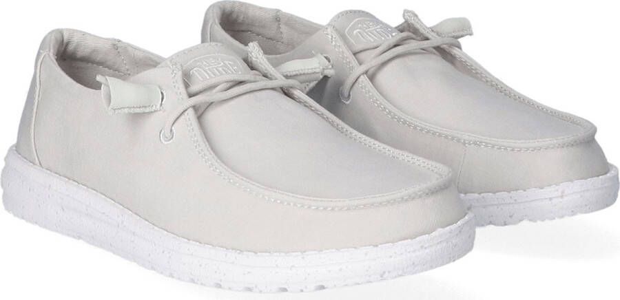 Hey Dude HEYDUDE Wendy Slub Dames Instappers Light Grey