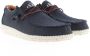 Hey Dude Instappers Heren Instapschoenen Herenschoenen Canvas Wally sox Blauw - Thumbnail 15