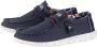 Hey Dude Instappers Heren Instapschoenen Herenschoenen Canvas Wally sox Blauw - Thumbnail 14