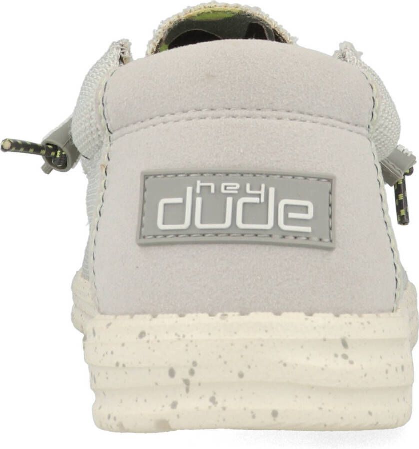 Hey Dude Wally SOX instappers grijs Canvas