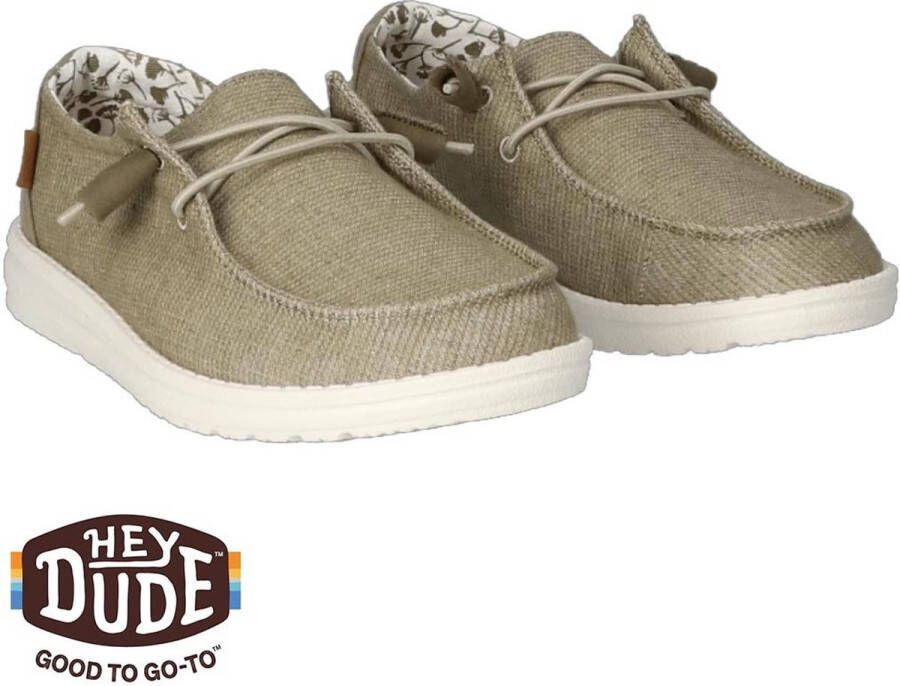 Hey Dude Wendy Chambray Sage Instappers Dames