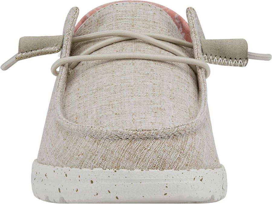 HEYDUDE Hey Dude Wendy Chambray White Nut Instappers Dames - Foto 12
