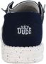 Hey Dude HEYDUDE Wendy Instappers blauw Canvas Dames - Thumbnail 6