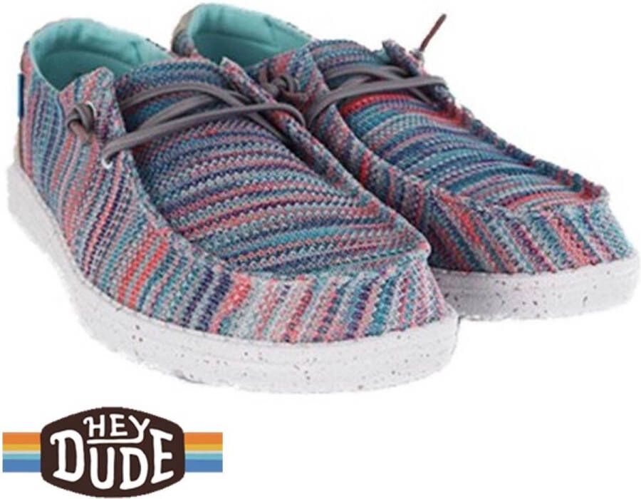 Hey Dude Wendy Sox Sunset Pink Instappers Dames