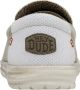 Hey Dude HEYDUDE Mikka Braided Heren Instappers Off White Beige Wit HD40124-1LB - Thumbnail 5