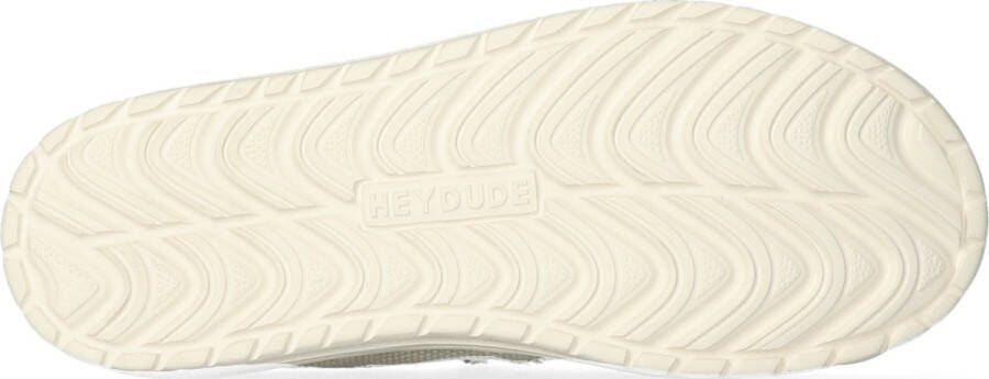 HEYDUDE Mikka Braided Instappers Heren Wit