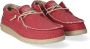 Hey Dude HEYDUDE Wally Braided Instappers rood Katoen - Thumbnail 3