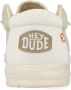 Hey Dude HEYDUDE Mikka Braided Heren Instappers Off White Beige Wit HD40124-1LB - Thumbnail 14