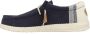 HEYDUDE Wally Break Stitch Heren Instappers Navy Blauw HD40015 - Thumbnail 7