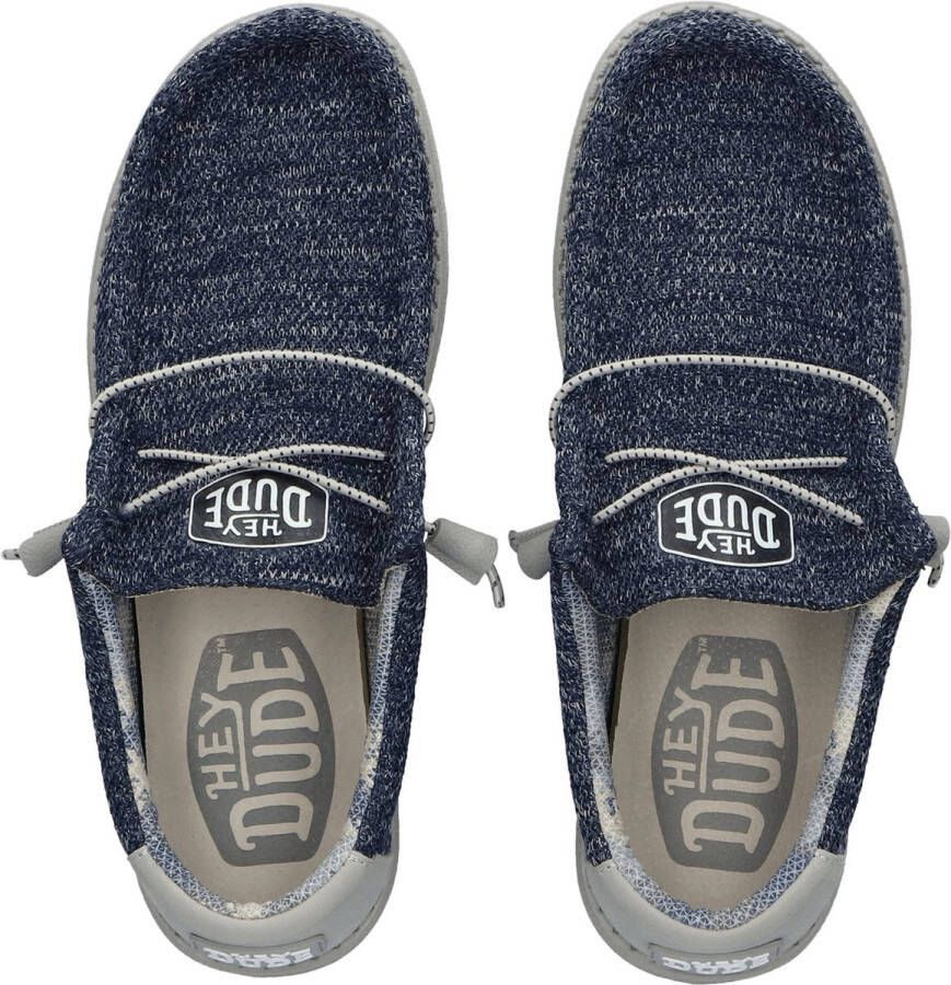 HEYDUDE Wally Sox Heren Instappers Moonlit Ocean Blauw HD40019-4ML