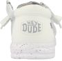 Hey Dude Klassieke Wally Sox Sneaker White Heren - Thumbnail 9