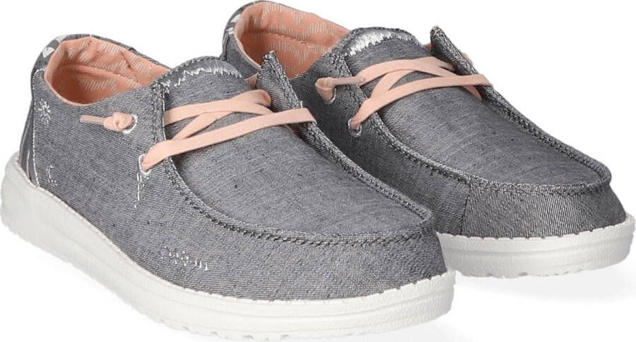 HEYDUDE Wendy Boho Dames Instappers Grey