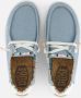 HEYDUDE Wendy Boho Veterschoenen blauw Canvas Dames - Thumbnail 15