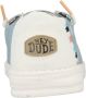 HEYDUDE Wendy Boho Veterschoenen blauw Canvas Dames - Thumbnail 31