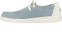 HEYDUDE Wendy Boho Veterschoenen blauw Canvas Dames - Thumbnail 32