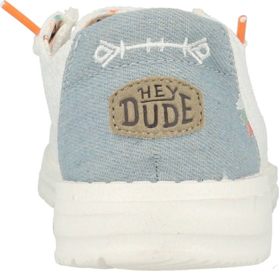 HEYDUDE Wendy Boho wit Canvas Dames