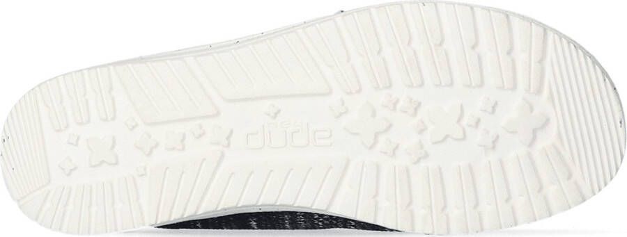 HEYDUDE Wendy Instappers blauw Canvas Dames