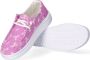 HEYDUDE Wendy Rise Eyelet Dames Instappers Violet - Thumbnail 4