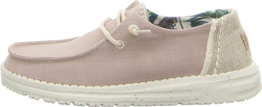 HEYDUDE Wendy Sage Instappers beige Canvas Dames