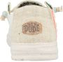 Hey Dude HEYDUDE Wendy Salt Sneakers grijs Canvas Dames - Thumbnail 49