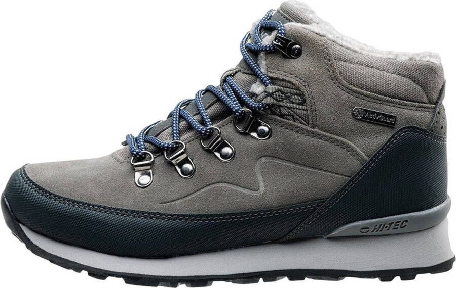 Hi-Tec Midora Mid WP Wandelschoenen Middle Grey Dark Grey Lake Blue Dames